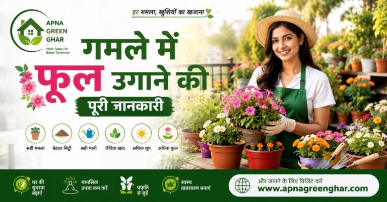 गमले में फूल उगाने की पूरी जानकारी 2026