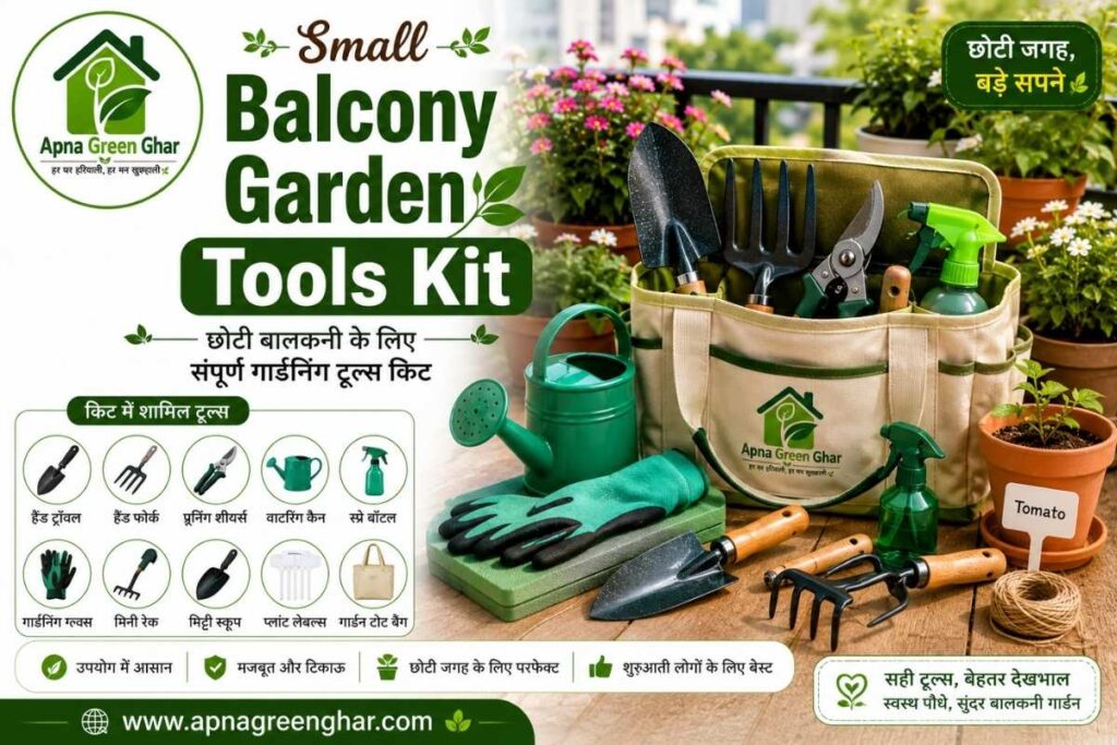 Small Balcony Garden Tools Guide